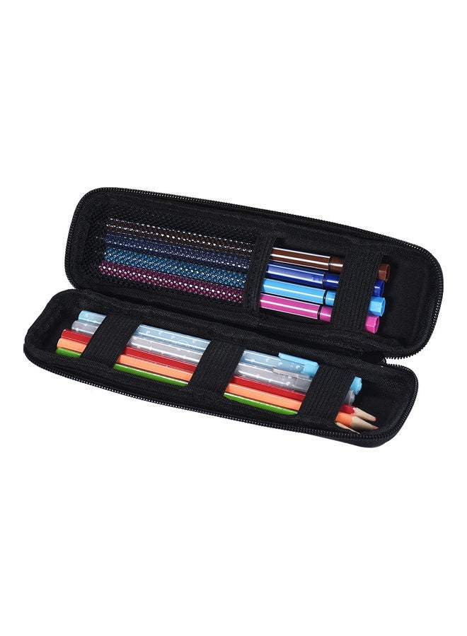 Pencil Holder Hard Shell Case Black  - Image 3