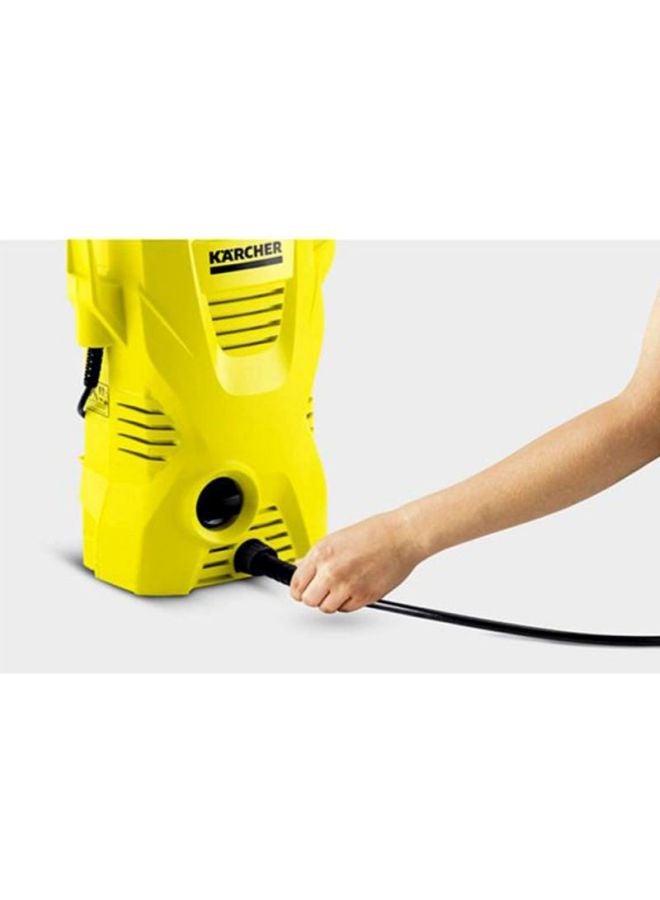 كارشر ماكينة تنظيف صغيرة بضغط الماء K2 أصفر/أسود 28x17.6x44.3سم - Image 3