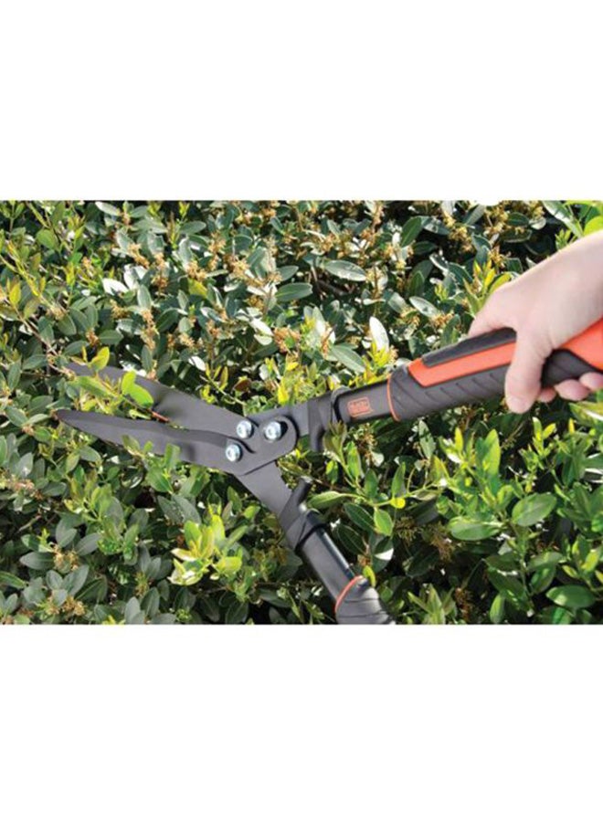 بلاك اند ديكر مقص تسوية الشجيرات للفعل المركب أسود /برتقالي. 23بوصة - Image 2