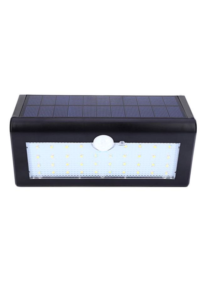 Sharpdo 38 Led Solar Human Body Induction Lamp, Warm Light Black/Blue/Clear 21x11.5x8.5cm - Image 1