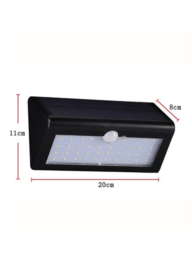 Sharpdo 38 Led Solar Human Body Induction Lamp, White Light Grey/Clear 21x11.5x8.5cm - Image 4