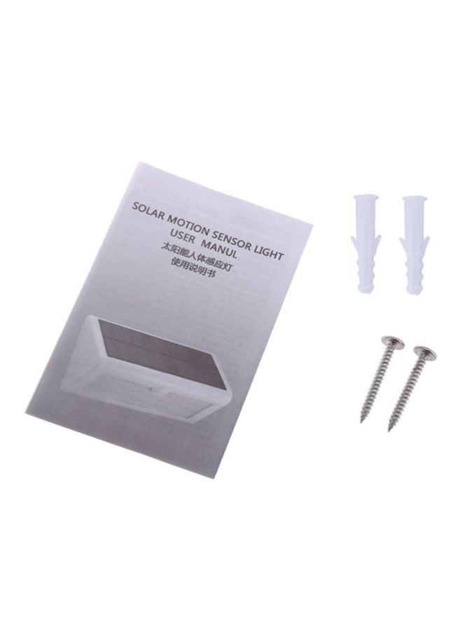 Sharpdo 38 Led Solar Human Body Induction Lamp, White Light Grey/Clear 21x11.5x8.5cm - Image 5