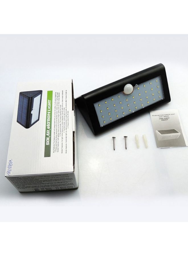 Sharpdo 38 Led Solar Human Body Induction Lamp, Warm Light Black/Blue/Clear 21x11.5x8.5cm - Image 4