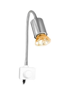 Decdeal Halogen Heat Lamp Silver 