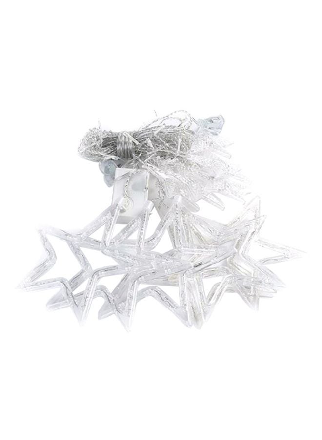 Sharpdo Star Pattern LED String Light White 250x150cm - Image 1