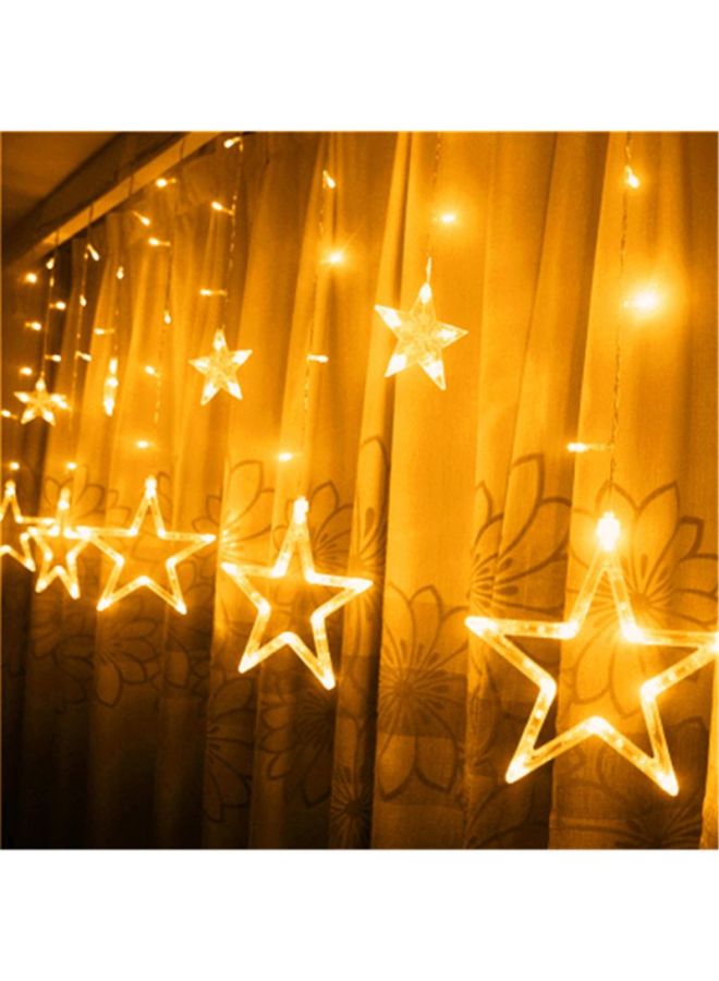 Sharpdo Star Pattern LED String Light White 250x150cm - Image 2