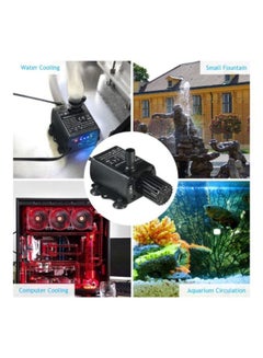 Decdeal Brushless Water Pump Black 5.95 x4.9x4.2cm  - Image 4
