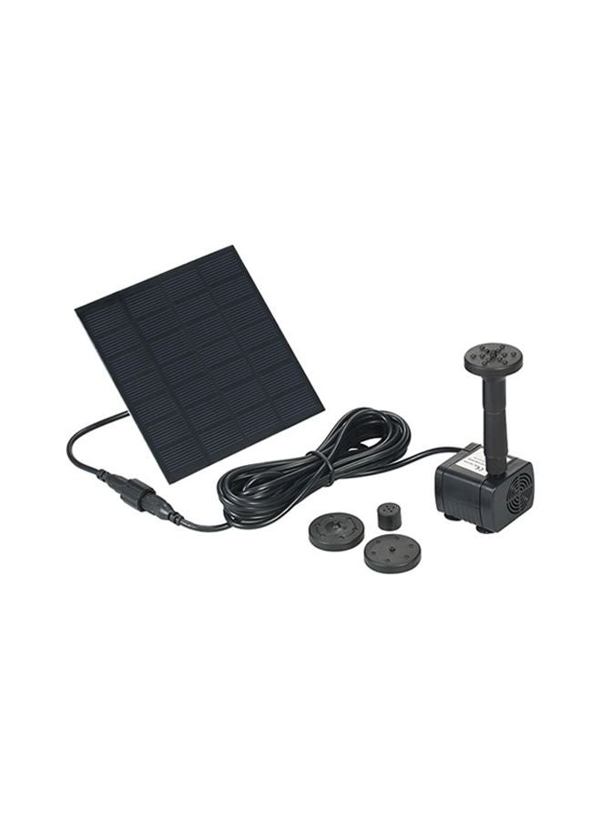 Decdeal - Solar Powered Water Pump Black - Image 1
