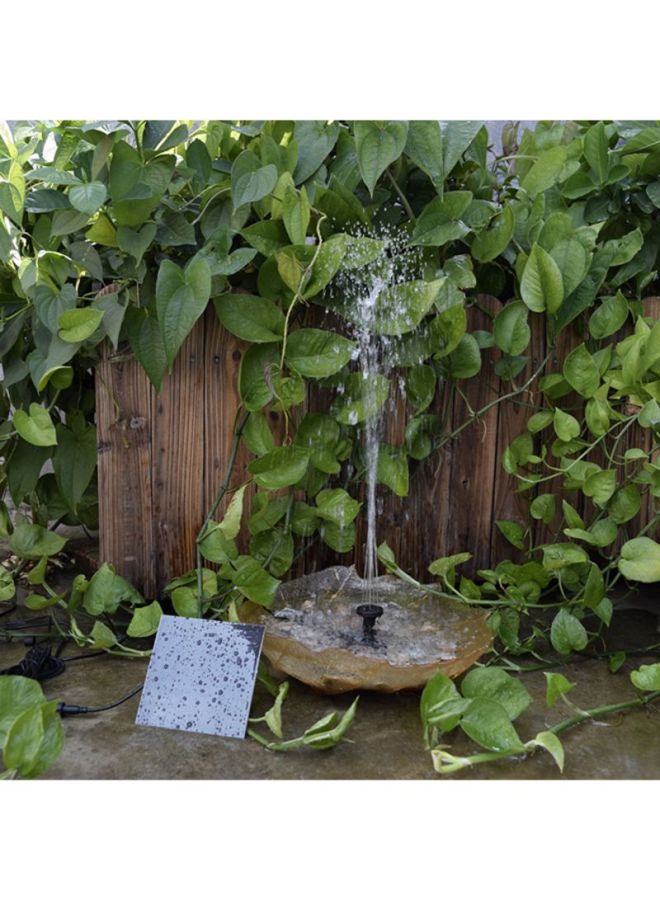 Decdeal - Solar Powered Water Pump Black - Image 1