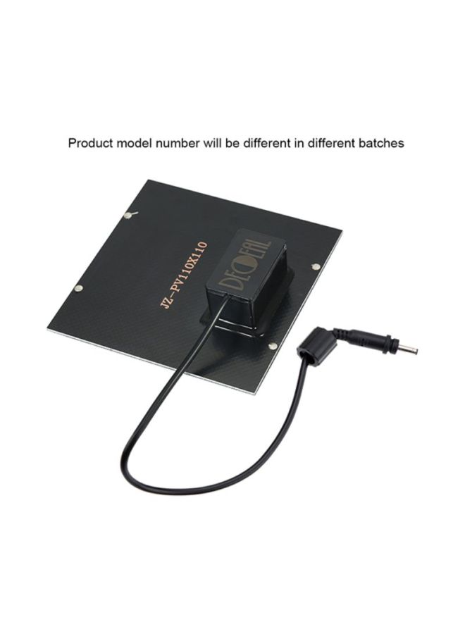 Decdeal - Solar Powered Water Pump Black - Image 1