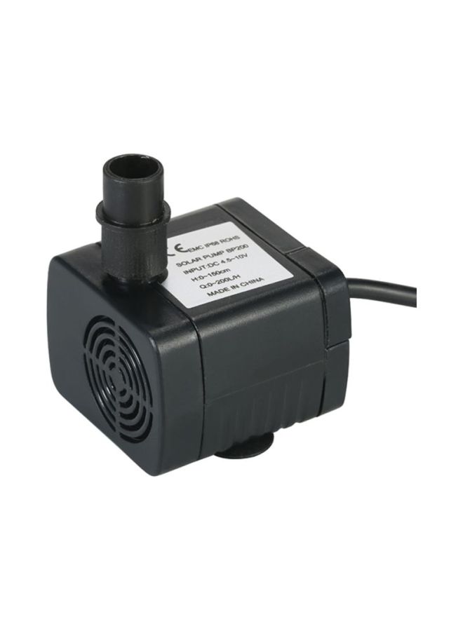 Decdeal - Solar Powered Water Pump Black - Image 1
