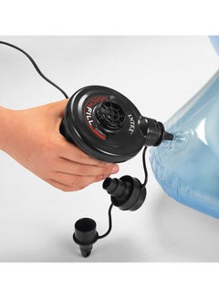 INTEX Quick Fill Battery Air Pump With 3 Nozzle Black  - Image 3