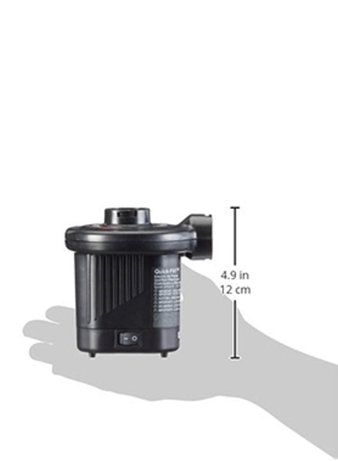 INTEX - Quick Fill Battery Air Pump With 3 Nozzle Black - Image 1