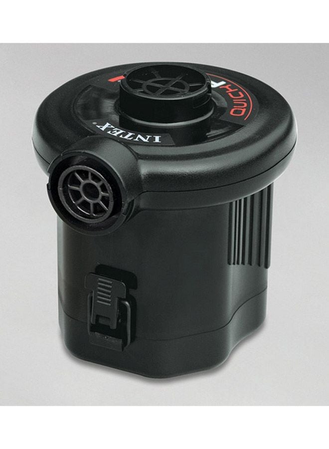 INTEX - Quick Fill Battery Air Pump With 3 Nozzle Black - Image 1
