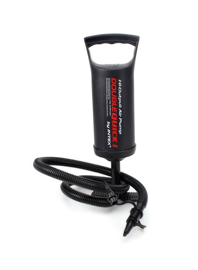 INTEX Double Quick Hand Pump ( 11 / 1/2 Inch ) Black 29cm  - Image 3