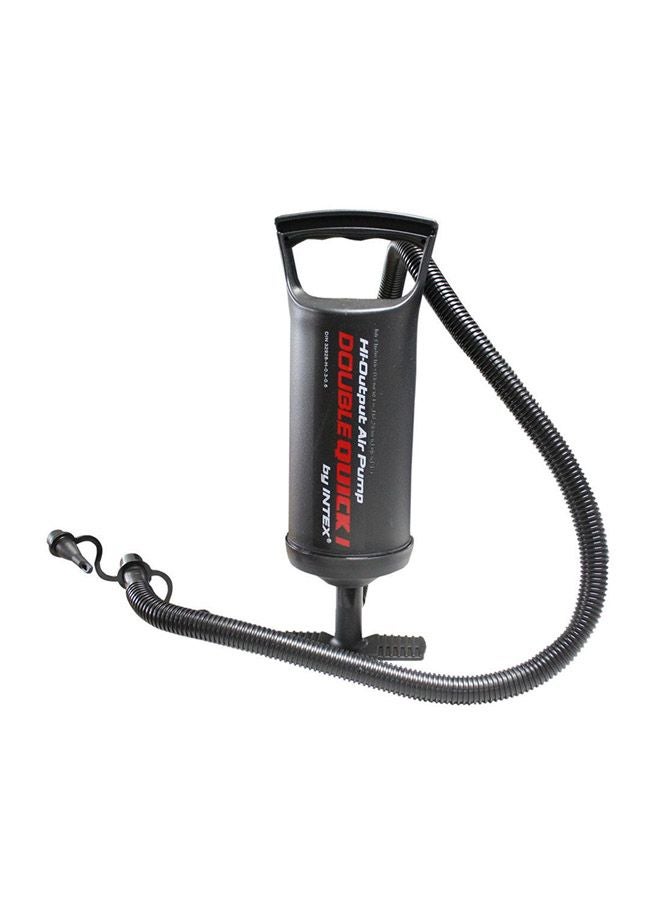 Double Quick Hand Pump ( 11 / 1/2 Inch ) Black 29cm