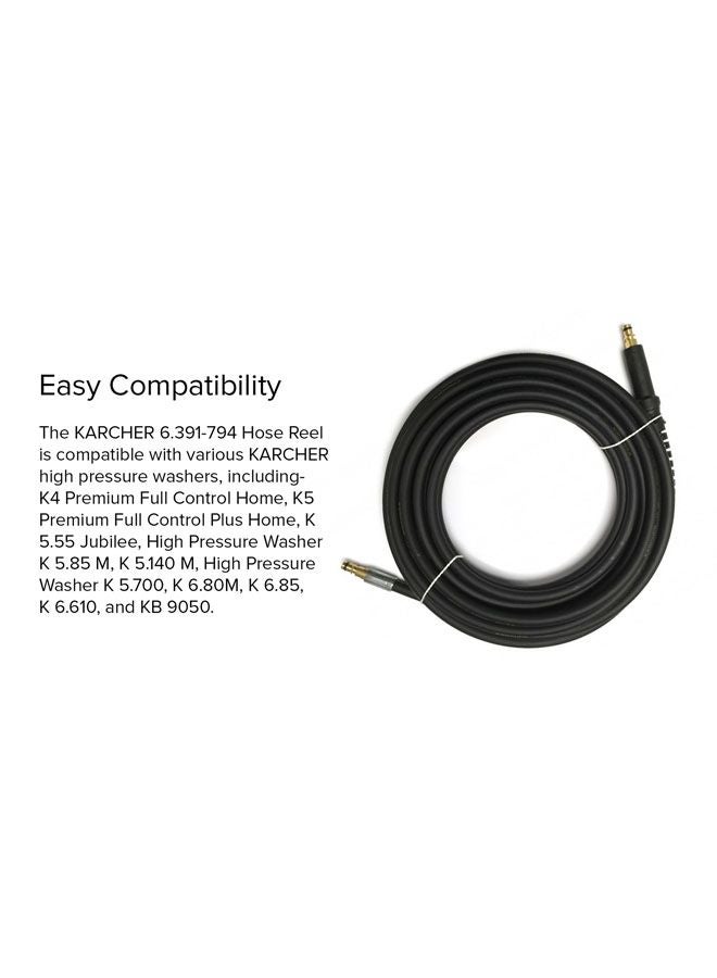 KARCHER High Pressure Hose Reel Black 9meter - Image 3