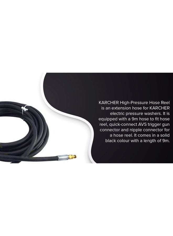KARCHER High Pressure Hose Reel Black 9meter - Image 4
