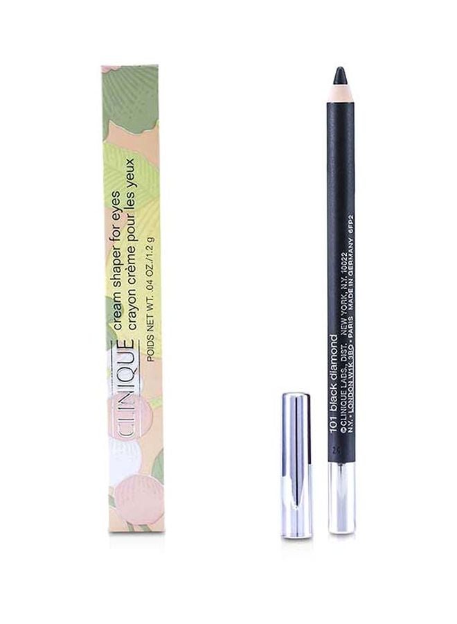 CLINIQUE - Cream Shaper Eye Pencil 101 Black Diamond - Image 1