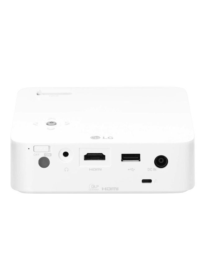 LG - 100-Inch Portable CineBeam LED Projector PH30N White - Image 1