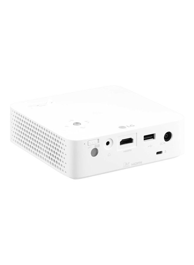 LG - 100-Inch Portable CineBeam LED Projector PH30N White - Image 1