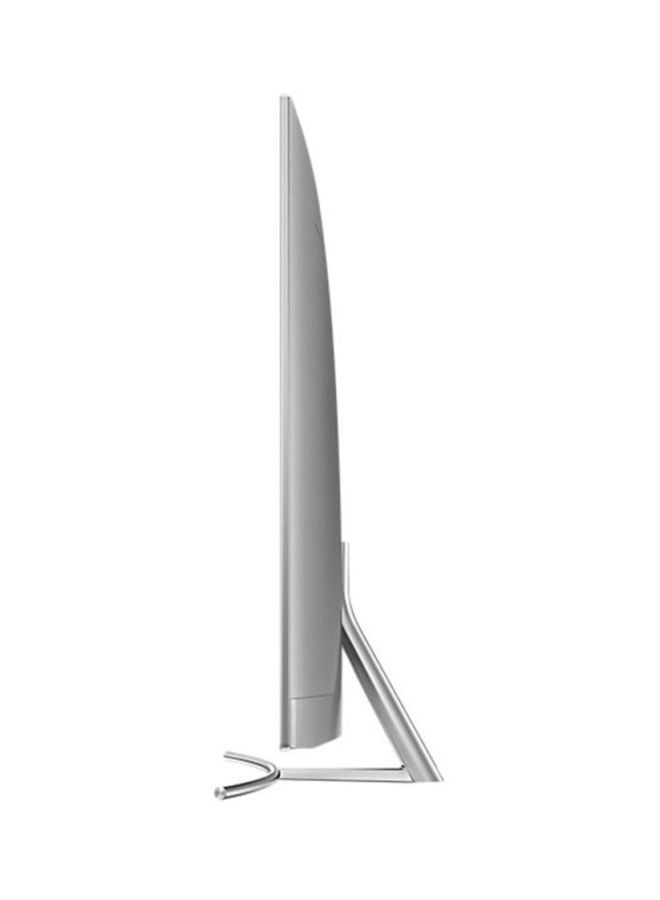 Samsung - Samsung 65 Inch QLED Flat 4K TV Quantum Processor AI Upscale 100% Color Volume with Quantum Dot Motion Xcelerator Turbo Plus (2021 Model) QA65Q8C Black - Image 1