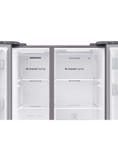 Side By Side Refrigerator 14.8Cu.ft, Freezer 8.1Cu.ft, DIT Compressor 647 L RS62R5001M9C Silver Metallic - v1616082258/N43895380A_6