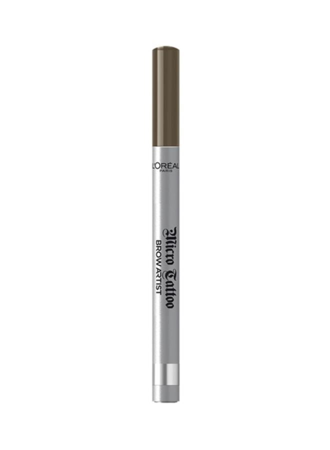 L'OREAL PARIS Micro Tattoo Eyebrow Definer Pencil 105 Brunette  - Image 2