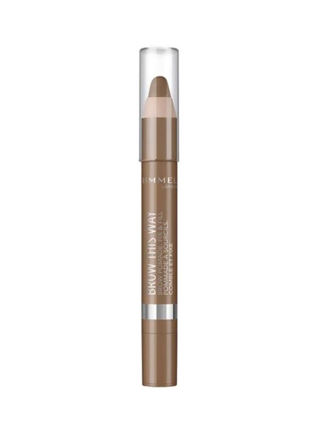 Brow This Way Pomade Pencil 002 Medium Brown - v1616082372/N31389273A_2