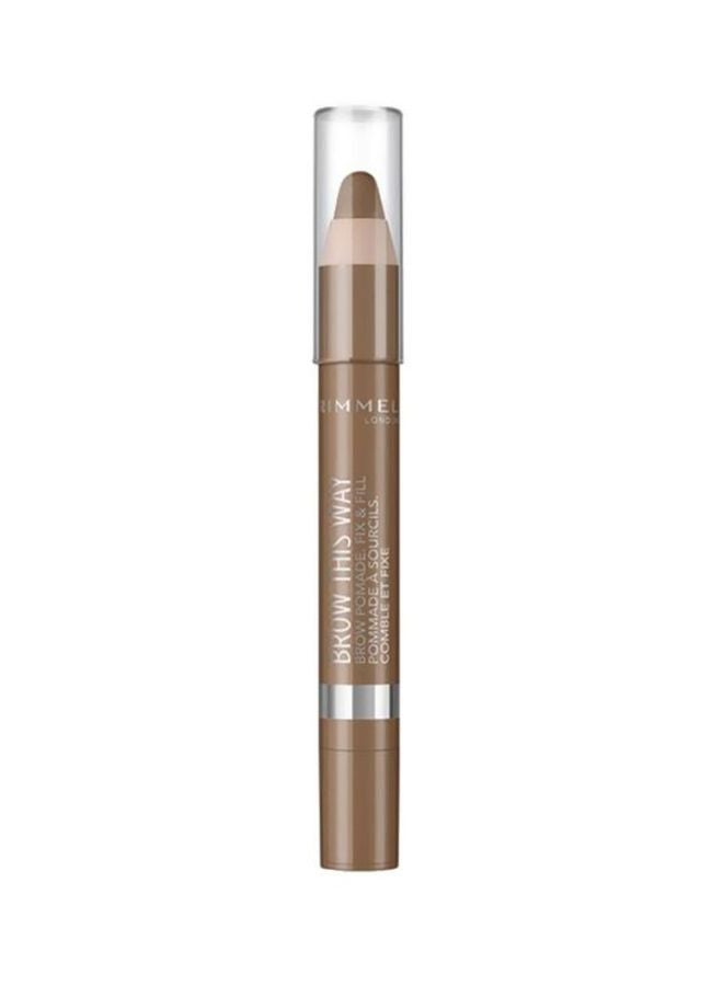Brow This Way Pomade Pencil 002 Medium Brown