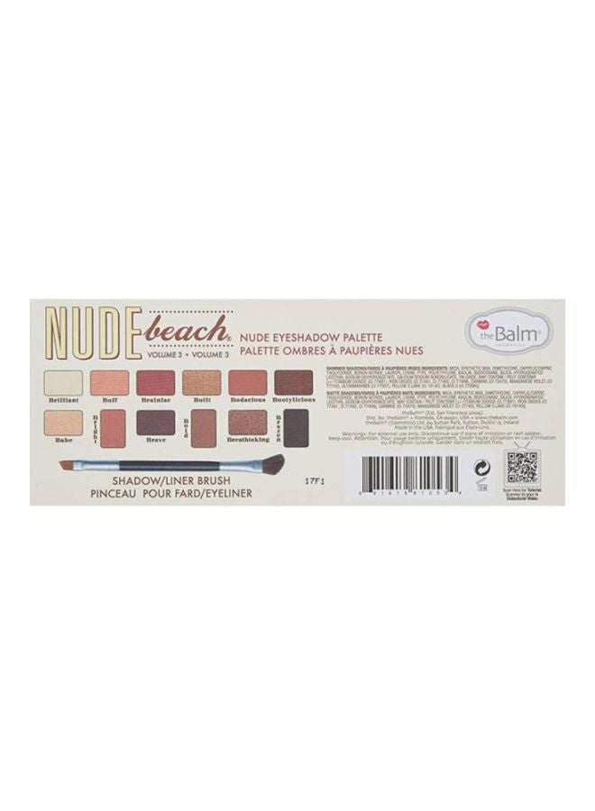 Nude Beach Eyeshadow Palette Volume 3