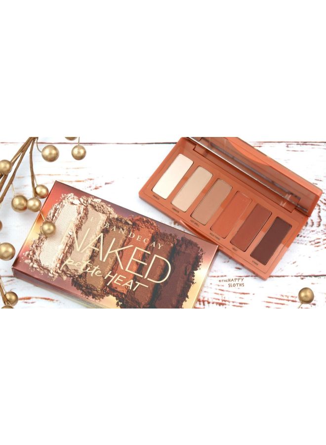 Urban Decay - Naked Petite Heat Eyeshadow Palette Brown/Beige/Maroon - Image 1