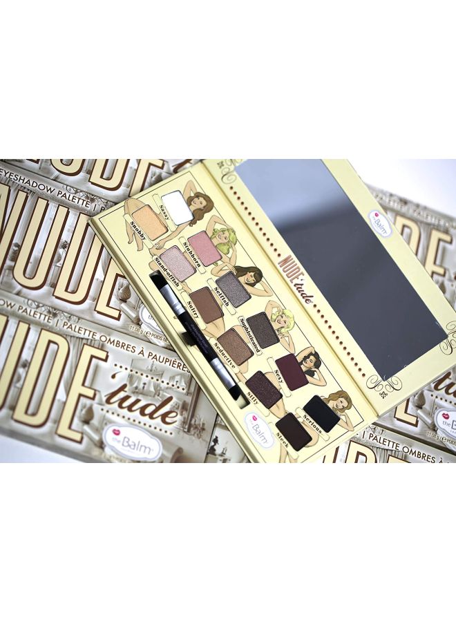theBalm - Nude 'tude Eyeshadow Palette Black/Brown/White - Image 1
