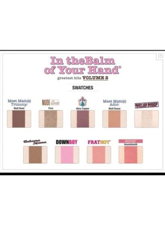 theBalm - In The Balm Of Your Hand Eyeshadow Palette Multicolour - Image 1