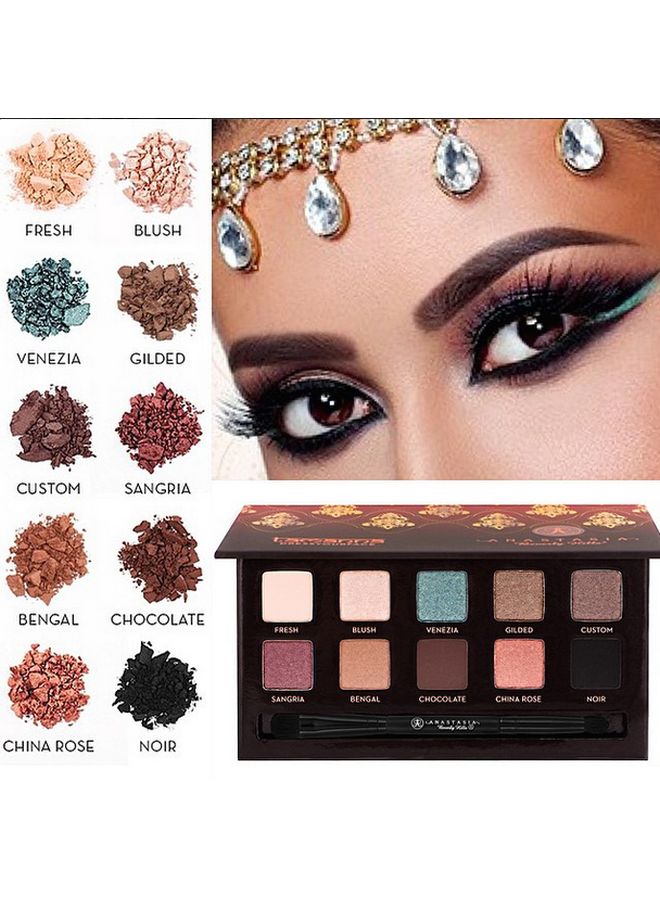 Beverly Hills Tamanna Eyeshadow Palette With Brush Multicolour