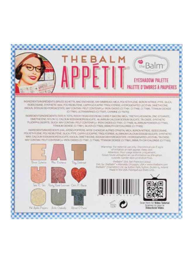 theBalm Appetit EyeShadow Palette Grey/Beige/Brown  - Image 3