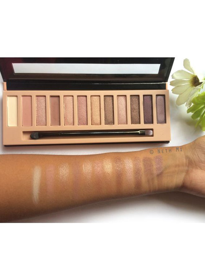 LA Girl 12 - Colour Beauty Brick Eyeshadow Collection Palette GES331 Nudes  - Image 3