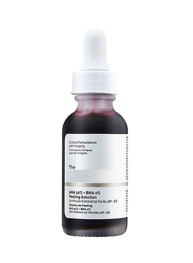 Generic 2-Piece Peeling Solution AHA BHA And Niacinamide Serum White/Red 2x30ml  - Image 3