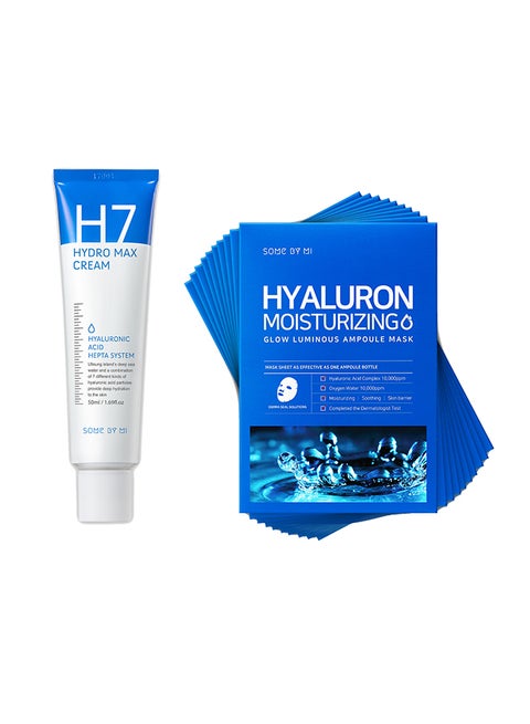 H7 Hydro Max Cream With Hyaluron  Mask Blue