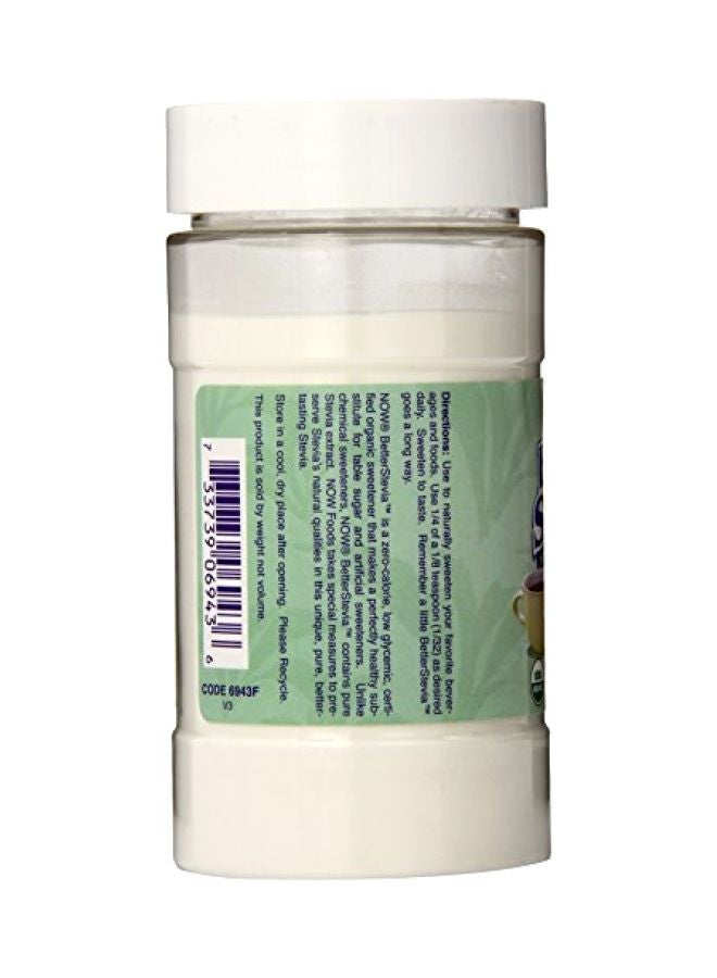 Now Foods - Better Stevia Organic Extract Sweetener 113grams - Image 1