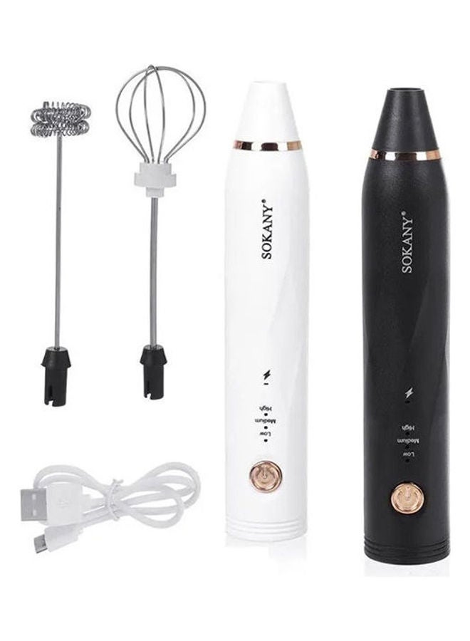 sokany USB Hand Stick Mixer - Egg Beater 30 W Sk-201A Multicolour  - Image 1