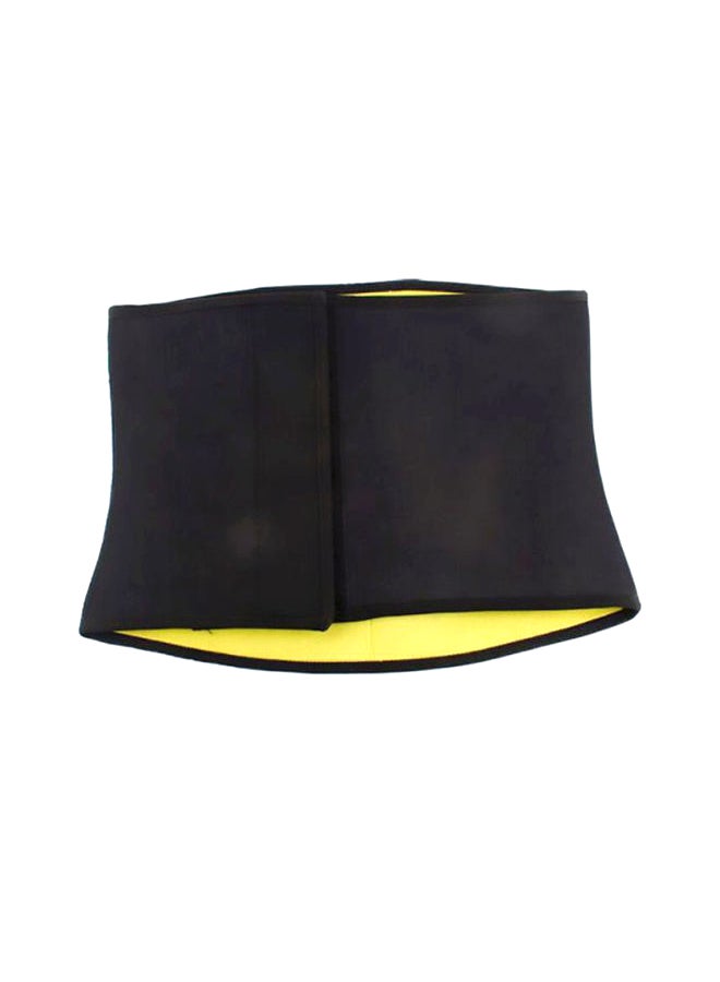 بيوينتي حزام بطن قابل للتعديل مزود بشريط فيلكرو أسود - Image 1