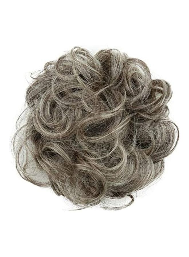 Prettyshop Hairpiece Hair Ribbon Ponytail Extensions Gray 8.11inch 