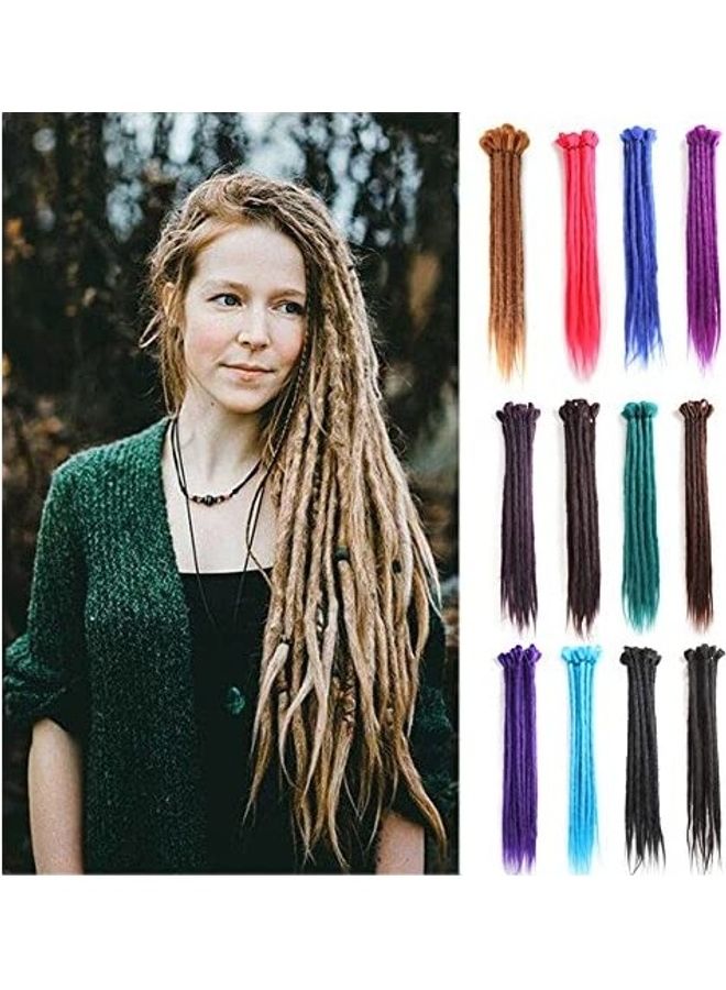 Handmade Dreadlocks Extensions Multicolour 20inch - v1616128001/N45443219A_1