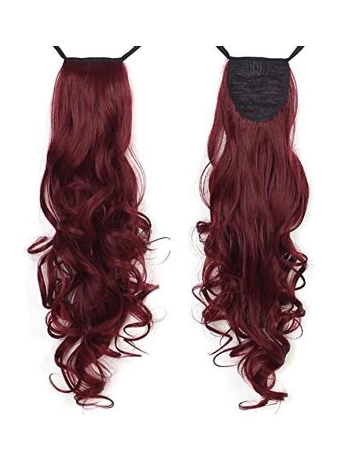 Ladies Long Hair Extension Red 8inch - v1616128106/N45443165A_1