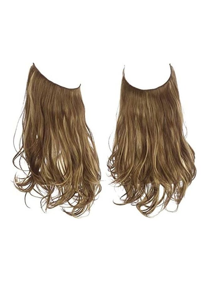 سارلا زوج من الشّعر المستعار الصناعي. بني 18بوصة