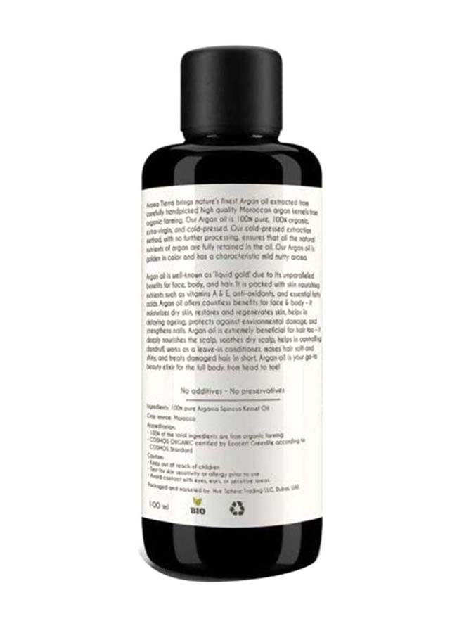 Aroma Tierra - Organic Argan Oil (Morocco) - For Face, Hair, Body 100ml - Image 1