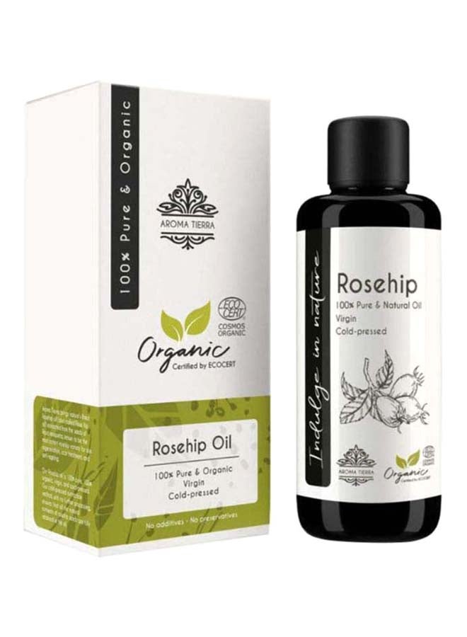 أروما تييرا - زيت Rosehip العضوي - يحارب الندبات وعلامات التقدم في السن 100ملليلتر - Image 1