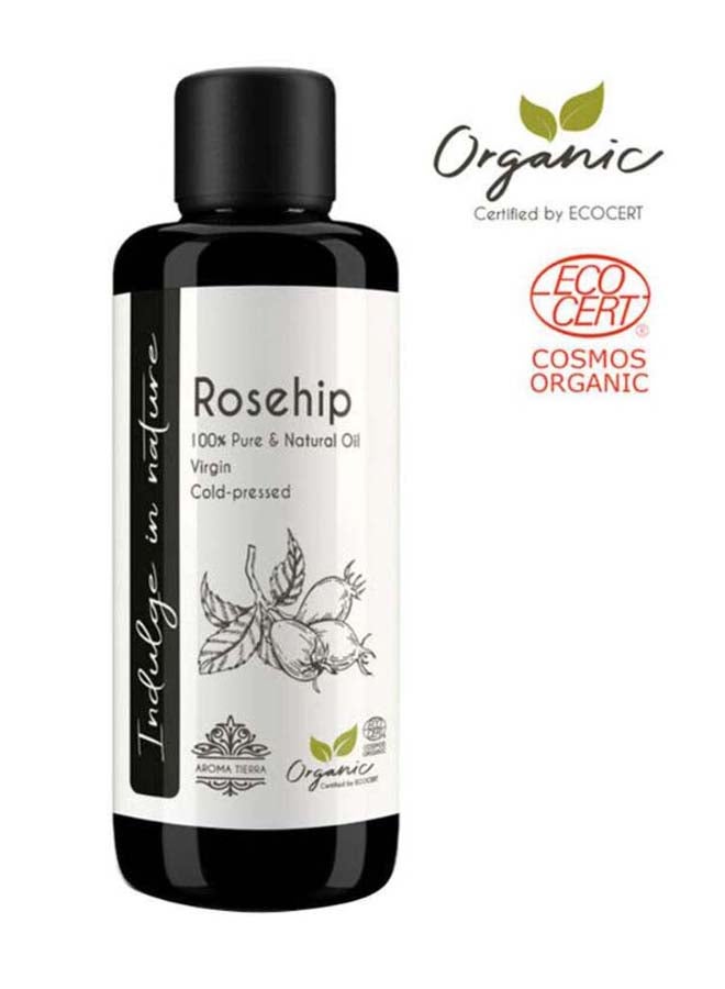 أروما تييرا - زيت Rosehip العضوي - يحارب الندبات وعلامات التقدم في السن 100ملليلتر - Image 1