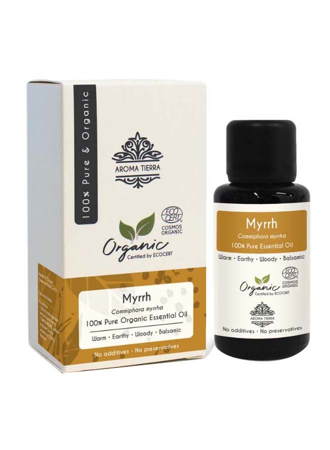 Aroma Tierra Organic Myrrh Essential Oil 30ml - Image 1
